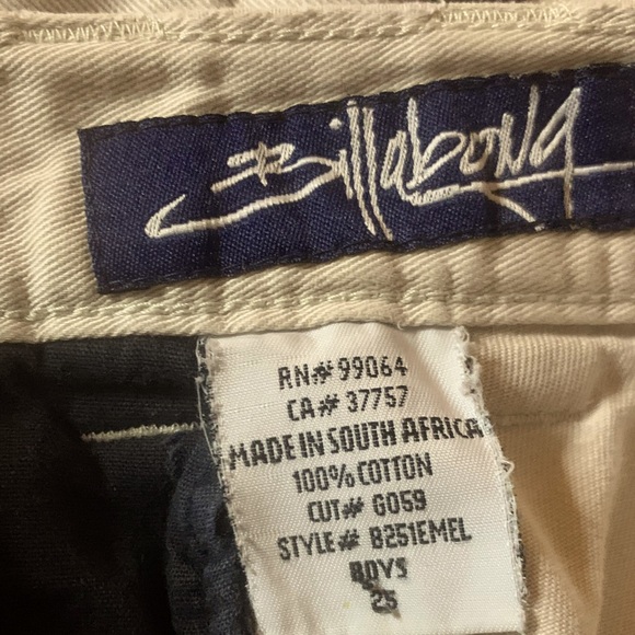 BILLABONG Vintage Light Khaki Cargo Shorts - Size 25 Waist - Picture 2 of 7